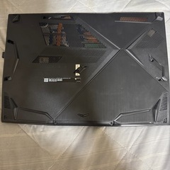 ゲーミングノートPC msi gf63-11uc-4027jpの画像