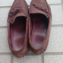値下げ！スエードドライビングシューズの画像