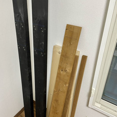 ディアウォール 2×4木材 セット 壁掛けテレビ　棚板の画像