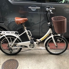 こがなくていい電動自転車　折りたたみ
