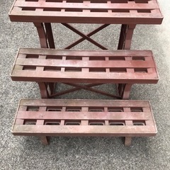フラワースタンド　3段　2セットあります。②