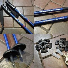 KASTLE 116cm ショートスキー Short Carver チロリア ビンディング付き板 ポール スキーバッグセット ケスレー 新道東店の画像