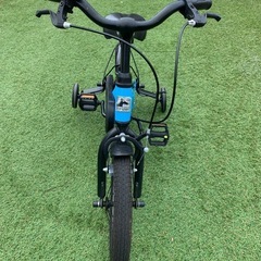 幼児用補助輪付き自転車14インチの画像