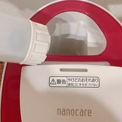 美品✨【Panasonic】スチーマーナノケアEH-SA60 取扱説明書付きの画像