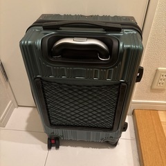【一回のみ使用】キャリーケース　3-11E56 メッシュポケット付スーツケース　Ssize  40L TSAロック付【CALIFORNIA OUTFITTERS(カリフォルニア アウトフィッターズ) -】の画像