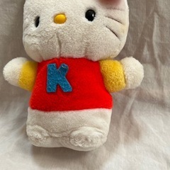 サンリオ　キティー　ぬいぐるみ　レトロの画像