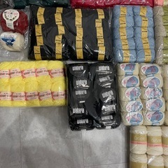 毛糸　多種の画像