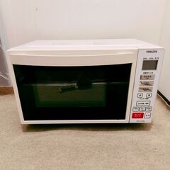 🍎[山善] 電子レンジ 18L フラット庫内 YRH-F200の画像