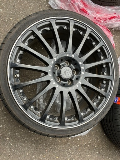 タイヤホイールセット19インチカールソン