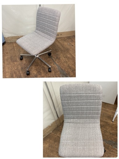 S173 ⭐ 綺麗 PCデスク+チェアセット 木製デスク ラック付き 幅110cm ⭐クリーニング済