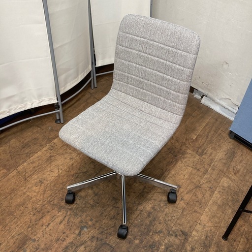 S126 ⭐ 綺麗 PCデスク+チェアセット 木製デスク ラック付き 幅110cm ⭐クリーニング済