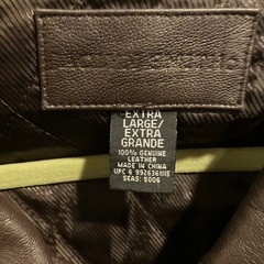 《最終セール》本革コートの画像