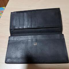 【dunhill / ダンヒル】  レザー / 二つ折り 長財布 / 札入れの画像