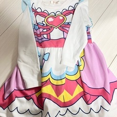 プリキュア なりきりトップス キッズ 女の子 長袖 パジャマ 110cmの画像