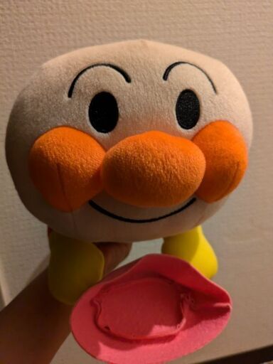 アンパンマン ぬいぐるみと小物入れ