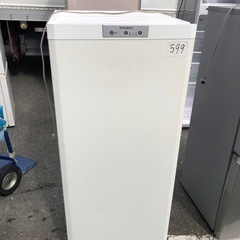 NO 599 ?福岡市内配送設置無料✨?　冷凍庫　三菱 ホームフリーザー ホワイト 121L MF-U12T-W