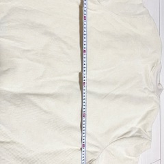 未使用 レディース アウター ジャンバー リブ アイボリー M L LLの画像