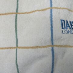 DAKS ダックス毛布　高級毛布　ハイブランド　シングルサイズ