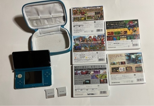 任天堂 ニンテンドー3DS ジャンク ゲームソフト7本付き