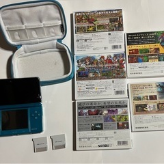 任天堂 ニンテンドー3DS ジャンク ゲームソフト7本付きの画像