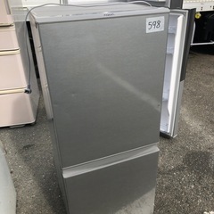 NO 598 ?福岡市内配送設置無料✨?　2019年　AQR-13J-S 冷蔵庫 ブラッシュシルバー [126L /2ドア /右開きタイプ] 