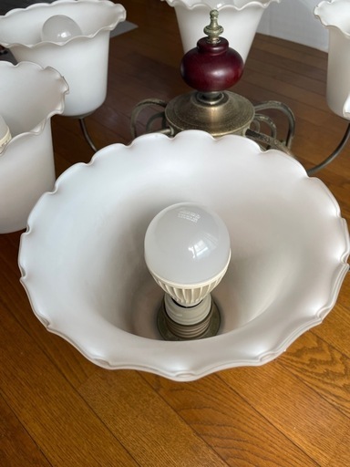 シャンデリア　LED電球