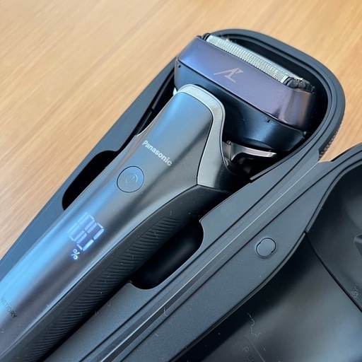 【美品】Panasonic ラムダッシュ6枚刃　洗浄器付き