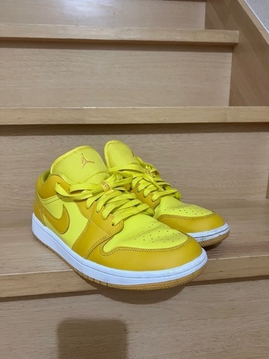 NIKE JORDAN 1 low sunny イエロー スニーカー