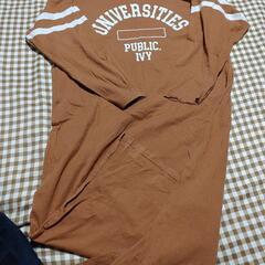 ロング長Tシャツ  2着