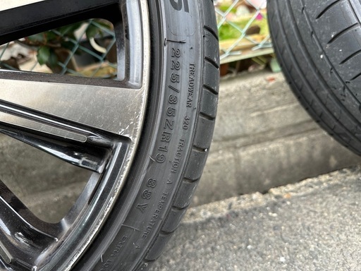 ＡＭＥ シャレンホイール 225/35R19 