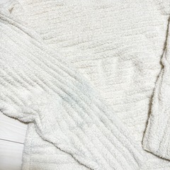 レディース ニット 長袖 トップス 白 Mサイズの画像