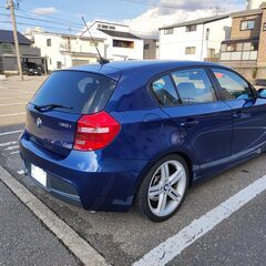 平成21年(2009年)式　E87 BMW130i マニュアル　MT ブルーの画像