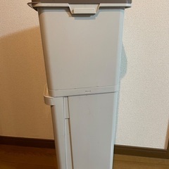 キャスター付　2段ゴミ箱の画像