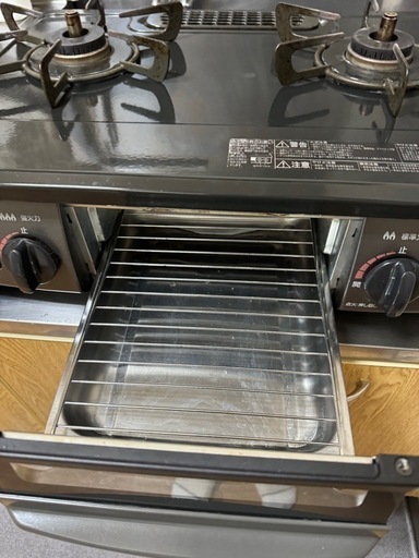 Rinnai CHM34BKL ガステーブル 2020年製 都市ガス用 プロパンガス 家電 中古