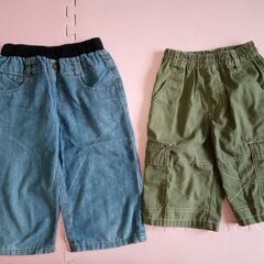 130サイズ　ハーパン　ハーフパンツ　4着の画像