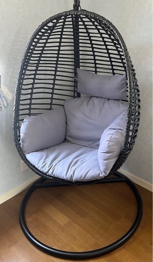 美品　ハンモック　バスケット型