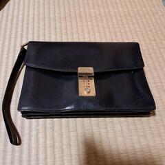 ダンヒル  レザー  クラッチバッグ セカンドバッグ  ダイヤル...