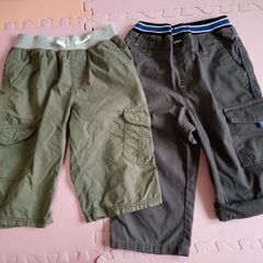 140サイズ　夏用ズボン　ハーフパンツ　5着の画像