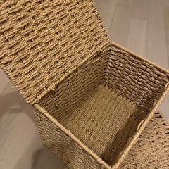 蓋付きボックス 2個セットの画像