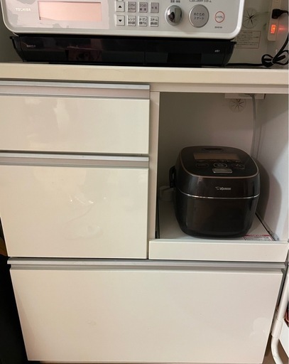 2月15日まで！ニトリ　 キッチンボード　美品 食器棚 
