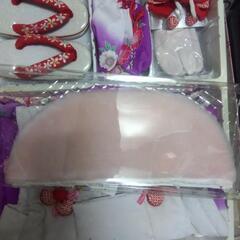 厚木方面🆗￥38900の品 ３歳七五三ショール付き着物フルセットの画像