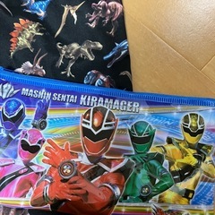 新品仮面ライダー恐竜布巾セットの画像