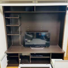 テレビ台　ハイタイプ　多収納の画像
