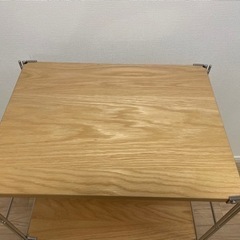 無印良品 ステンレスユニットシェルフ オーク材棚セット 小の画像