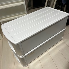 縦長収納ケース　2個