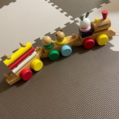 ミキハウス木のおもちゃベビー　　の画像