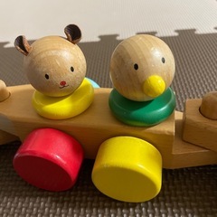 ミキハウス木のおもちゃベビー　　の画像