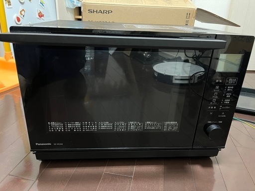 注意あり　Panasonic NE-MS268-K オーブンレンジ 2022年製