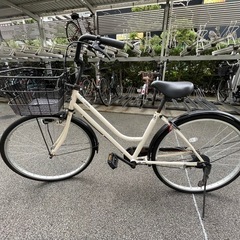 【アサヒ】かご付き自転車26インチ