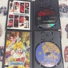 PS2ソフト リッジレーサーファイブ ドラゴンボールZスパーキング！の画像